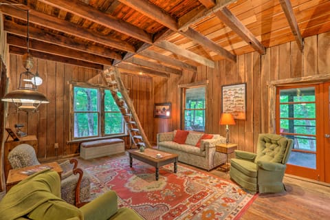 Rustic Cabin in the Woods: 2-Acre Fishing Pond! House in Rising Sun