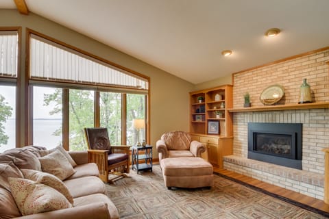 Sandy Beach Family Getaway w/ Fire Pit & Deck! House in Minnesota
