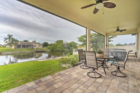 Private Hot Tub: Canal-Front Home in Cape Coral! House in Cape Coral