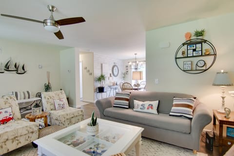 Ocean View Escape ~ 4 Miles to Bethany Beach! House in Sussex County