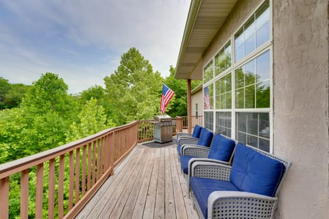 4 Mi to Branson Landing: Huge Home w/ Game Room! House in Branson