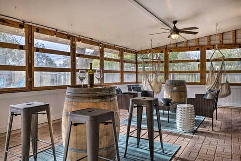 Swim, Relax & Grill! 'Howdy Haus' Near Main Street House in Fredericksburg