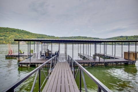 Private Dock! Waterfront Group Haven in Camdenton House in Ozark Mountains