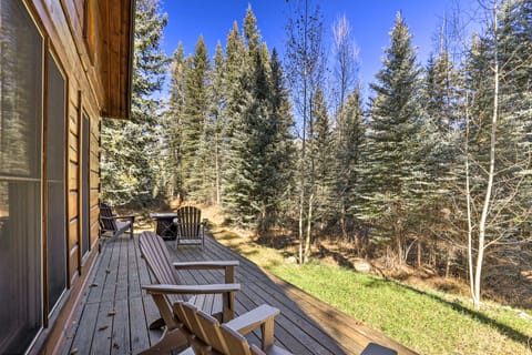 Bayfield Cabin w/ Wraparound Deck & Fire Pit House in La Plata County