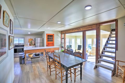 Lakefront Cabin w/ Patio & Views in Lake Norden House in South Dakota