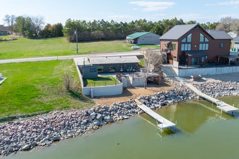Private Sauna + Beach: Lake Norden Cabin House in South Dakota