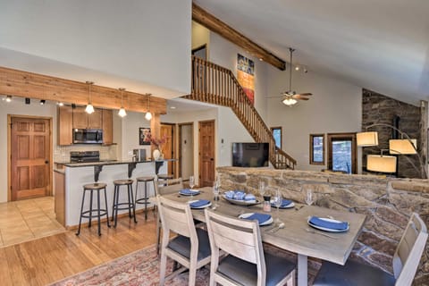 6 Mi to Breck Resort: Family Cabin w/ Game Room House in Blue River