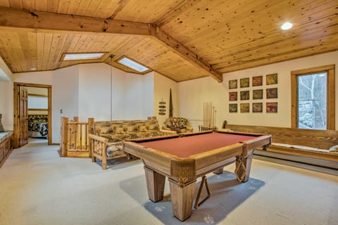 Riverfront Manton Cabin w/ Pool Table & Fire Pit! House in Michigan