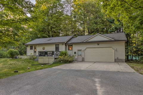 Charming Thompsonville Home w/ On-Site River! House in Michigan