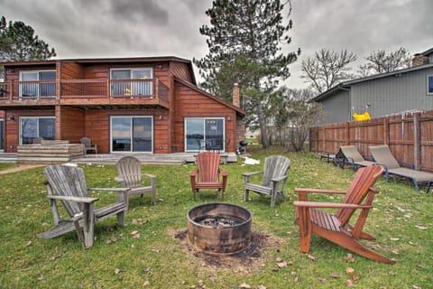 Breezy Point Escape w/ Views, Dock & Fire Pit! Apartment in Breezy Point