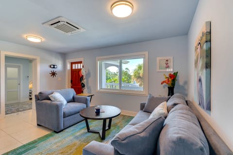 Boat Dock & Patio: Canal-Front St James City Home! House in St James City