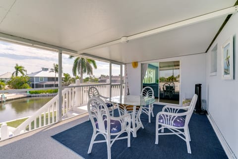 Boat Dock & Patio: Canal-Front St James City Home! House in St James City