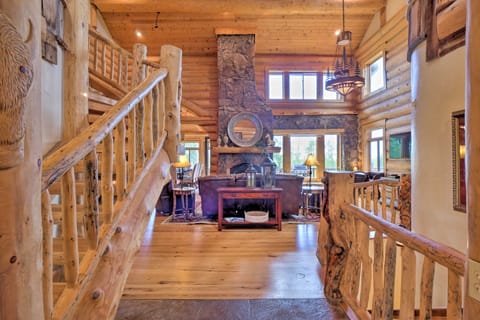 22STR-00506 Fairplay Log Cabin: 26 Mi to Breck! House in Park County