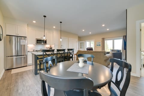 Beachfront De Tour Village Townhome w/ Patio! Apartment in Michigan