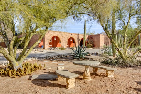 Walkable Tucson Retreat w/ Pool + Fire Pit! House in Casas Adobes
