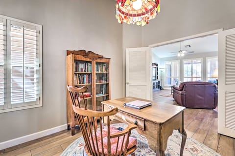 55+ Sun Lakes Casa w/ Fenced Yard & Pool Access House in Sun Lakes