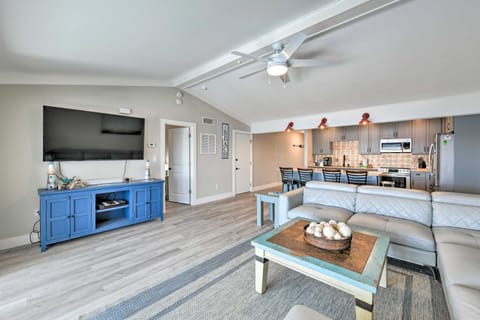 Updated Waterfront Escape w/ Dock & Fire Pit House in Alabama