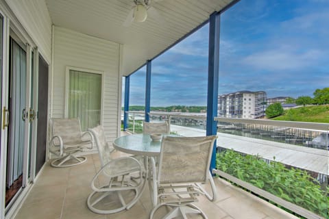 Boat Slip & Pool! Waterfront Lake Ozark Escape Apartment in Lake of the Ozarks