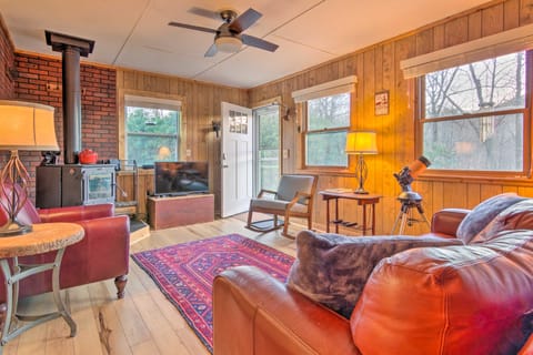 8 Acres + Hiking Trails: Little Switzerland Escape House in Mitchell County