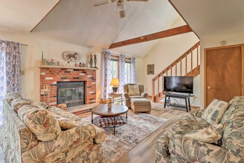 ~ 1 Mi to Lake: Secluded Poconos Home w/ Decks House in Luzerne County