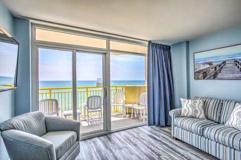 Ocean-View Balcony: North Myrtle Beach Condo! Apartment in Atlantic Beach