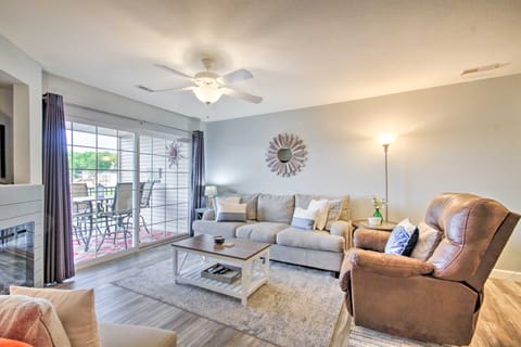 Furnished Balcony, Pool! Waterfront Lake Ozark Gem Apartment in Lake of the Ozarks