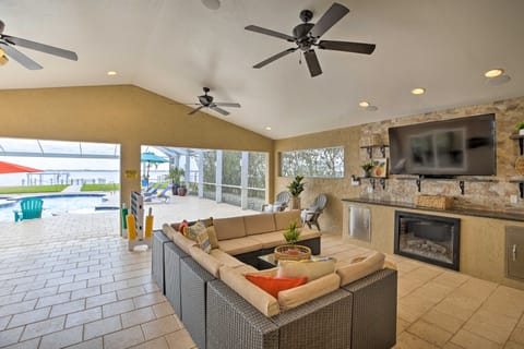 Luxe Waterfront Home w/ Pool & Dock in Cape Coral House in Cape Coral