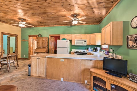 Secluded Bear Lake Getaway w/ Fire Pit & Porch! Cottage in Michigan