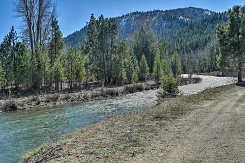 Riverside Cabin in Bitterroot National Forest! House in Salmon River