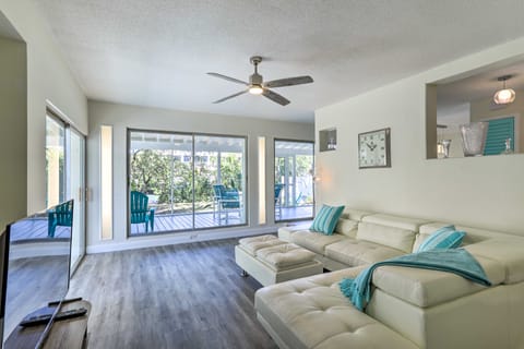 Tropical Waterfront Home: Central Location! House in Indian Rocks Beach