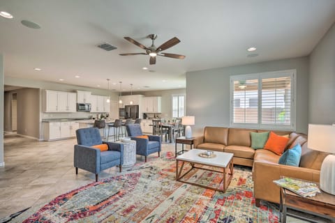 5 Mi to Surprise Stadium! Snowbird Escape w/ Pool House in Surprise