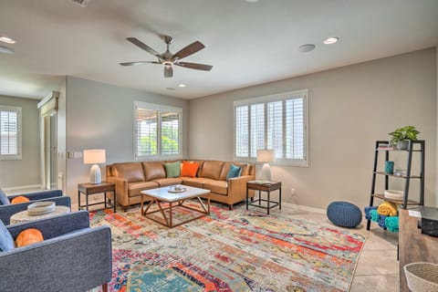 5 Mi to Surprise Stadium! Snowbird Escape w/ Pool House in Surprise