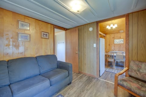 Rustic Cabin w/ Fire Pit, Steps to Sand Lake! House in Wisconsin