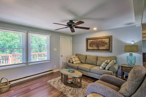 Rustic Cabin w/ Patio on Craig Creek: Pets Welcome House in Shenandoah Valley