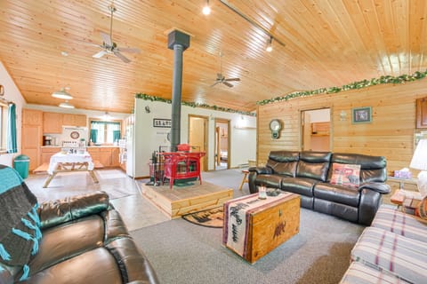 Michigan Retreat on 10 Acres: Hike, Fish & Explore House in Michigan