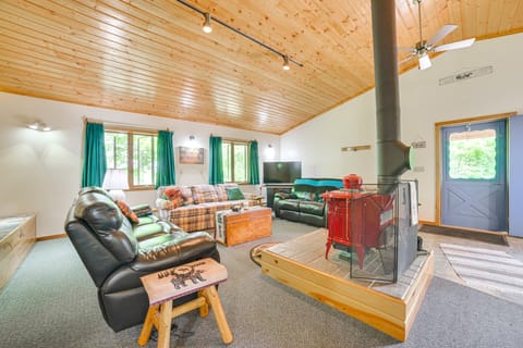 Michigan Retreat on 10 Acres: Hike, Fish & Explore House in Michigan