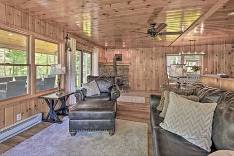 Lakefront Gloversville Home w/ Beach + Dock! House in Great Sacandaga Lake