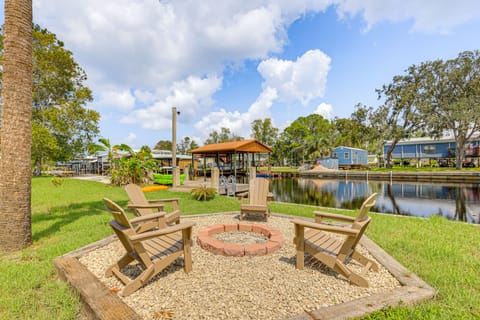 'Sunny Side Up' Canal-Front Getaway w/ Dock! House in Florida