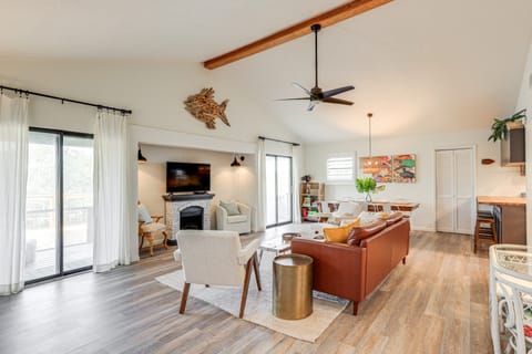 'Sunny Side Up' Canal-Front Getaway w/ Dock! House in Florida