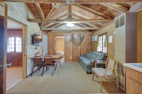 Stone Lake Cabin w/ Private Deck & Fire Pit! House in Wisconsin