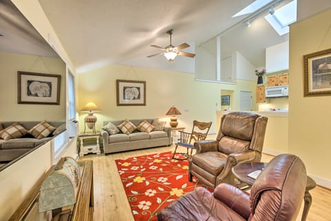Near Ice Fishing & Snowmobiling: Frankfort Home Apartment in Michigan