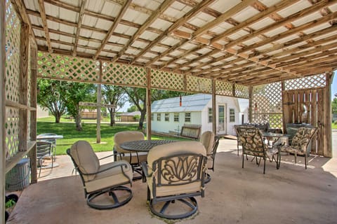 Rustic Home w/ Patio, 1 Mi to Sunset Beach! House in Oklahoma