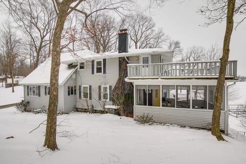 Private Dock & Stunning Views: Corey Lake Getaway! House in Michigan