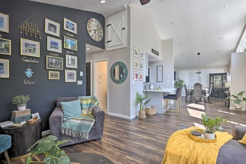 Fire Pit + Furnished Deck: Serene Tobyhanna Escape House in Coolbaugh Township