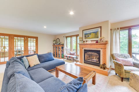 Lakeside Spooner Home w/ Game Room & Views! House in Wisconsin