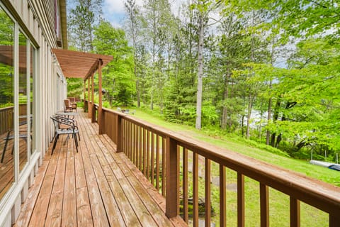 Lakeside Spooner Home w/ Game Room & Views! House in Wisconsin
