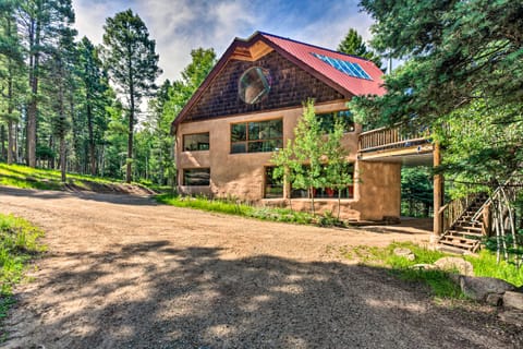 Angel Fire Cabin w/ Deck ~ 2 Mi to Ski & Hiking! House in Angel Fire