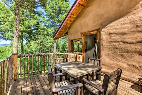 Angel Fire Cabin w/ Deck ~ 2 Mi to Ski & Hiking! House in Angel Fire