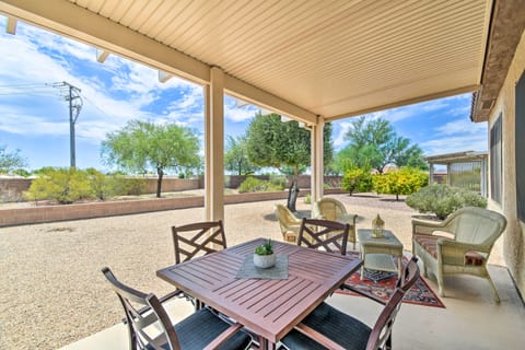 Pool & Golf On-Site! 45+ Surprise Retreat w/ Patio House in Sun City Grand