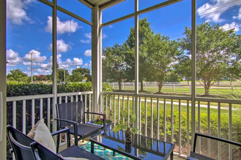 Porch & Community Perks: Walkable Lewes Condo Apartment in Sussex County